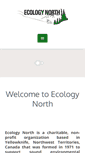 Mobile Screenshot of ecologynorth.ca